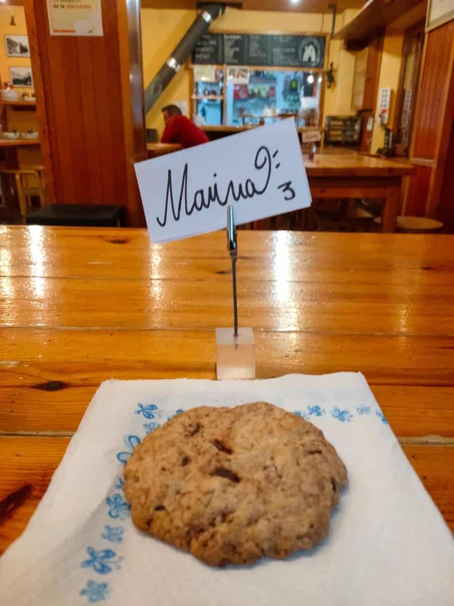 Cookie that we ate in Ulldeter hut